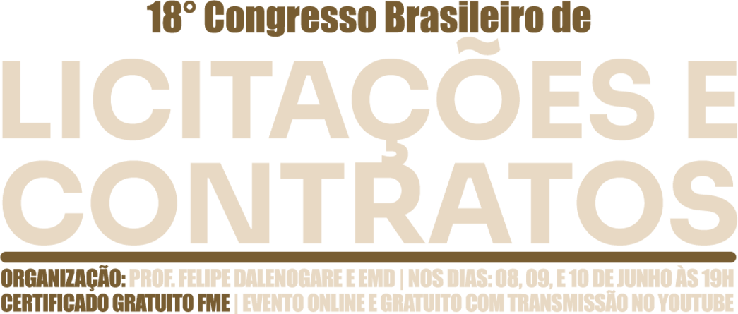 18º Congresso Brasileiro de Licitações e Contratos
